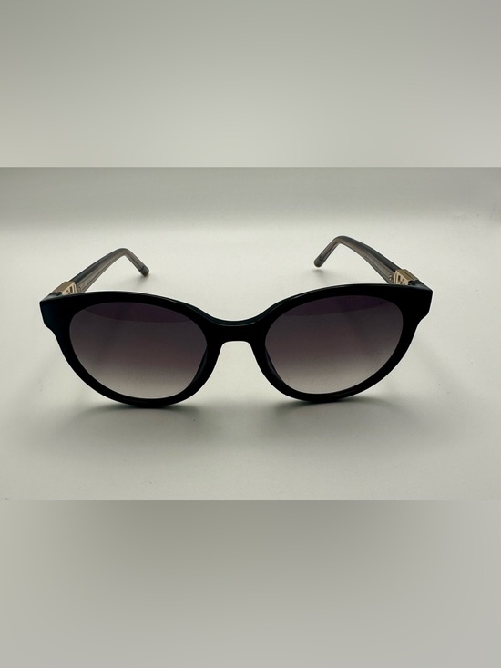Escada Havana Sunglasses Black Gray Gold Logo Pantos Full Rim Oval SESD33S New main image 4